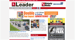 Desktop Screenshot of leader.mainelymediallc.com