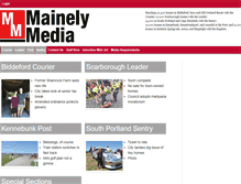 Tablet Screenshot of mainelymediallc.com
